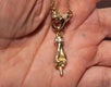 THE SERVANT S 750 YELLOW GOLD AURORA CUFF NECKLACE VS DIAMONDS