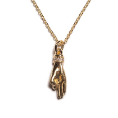 THE GYAN MUDRA XS 750 YELLOW GOLD AURORA CUFF NECKLACE VS DIAMONDS (Copy)