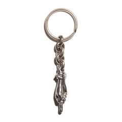 THE SERVANT L TEMPLE 925 SILVER PENDANT BRAGE LINK KEYCHAIN