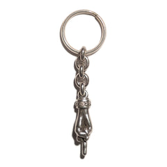 THE SERVANT L TRISTAN & ISOLDE 925 SILVER PENDANT VS DIAMONDS BRAGE LINK KEYCHAIN