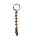 THE PEACE SIGN L TRISTAN & ISOLDE 925 SILVER PENDANT VS DIAMONDS TRISTAN & ISOLDE 2DBLXL LINK KEYCHAIN