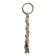 THE PEACE SIGN L TRISTAN & ISOLDE 925 SILVER PENDANT VS DIAMONDS TRISTAN & ISOLDE XL LINK KEYCHAIN