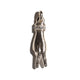 THE PEACE SIGN L SOLID 750 YELLOW GOLD AURORA CUFF PENDANT VS DIAMONDS