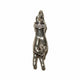 THE PEACE SIGN L SOLID 750 YELLOW GOLD HEMERA CUFF PENDANT VS DIAMONDS