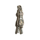 THE PEACE SIGN L SOLID 750 YELLOW GOLD TRISTAN & ISOLDE CUFF PENDANT VS DIAMONDS