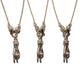 THE PEACE SIGN S 750 YELLOW GOLD HEMERA CUFF NECKLACE VS DIAMONDS