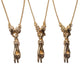 THE PEACE SIGN S 750 YELLOW GOLD HEMERA CUFF NECKLACE VS DIAMONDS