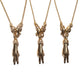 THE PEACE SIGN S 750 YELLOW GOLD HEMERA CUFF NECKLACE VS DIAMONDS