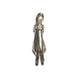 THE PEACE SIGN S 750 YELLOW GOLD TRISTAN & ISOLDE CUFF PENDANT VS DIAMONDS