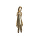 THE PEACE SIGN S 750 YELLOW GOLD TRISTAN & ISOLDE CUFF PENDANT VS DIAMONDS