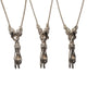 THE PEACE SIGN S 750 YELLOW GOLD HEMERA CUFF NECKLACE VS DIAMONDS