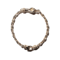 THE PEACE SIGN S TRISTAN S LINK BRACELET 925 SILVER S/M TRISTAN & ISOLDE CLASP VS DIAMONDS