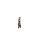 THE PEACE SIGN XS 750 YELLOW GOLD AURORA CUFF PENDANT VS DIAMONDS