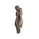 THE SERVANT L SOLID 750 YELLOW GOLD AURORA CUFF PENDANT VS DIAMONDS