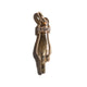 THE SERVANT L SOLID 750 YELLOW GOLD AURORA CUFF PENDANT VS DIAMONDS
