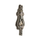 THE SERVANT L SOLID 750 YELLOW GOLD TRISTAN & ISOLDE CUFF PENDANT VS DIAMONDS