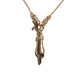 THE SERVANT S 750 YELLOW GOLD AURORA CUFF NECKLACE VS DIAMONDS