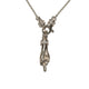 THE SERVANT S 750 YELLOW GOLD AURORA CUFF NECKLACE VS DIAMONDS