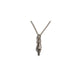 THE SERVANT XS 750 YELLOW GOLD AURORA CUFF NECKLACE VS DIAMONDS