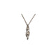 THE SERVANT XS 750 YELLOW GOLD AURORA CUFF NECKLACE VS DIAMONDS