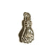 THE FIST S SOLID 750 YELLOW GOLD TRISTAN & ISOLDE CUFF PENDANT VS DIAMONDS