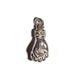 THE FIST S SOLID 750 YELLOW GOLD TRISTAN & ISOLDE CUFF PENDANT VS DIAMONDS