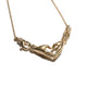 MY HEART S 750 YELLOW GOLD AURORA NECKLACE VS DIAMONDS