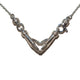 MY HEART S 750 YELLOW GOLD TRISTAN & ISOLDE NECKLACE VS DIAMONDS