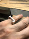 THE LETTER J RING 750 YELLOW GOLD