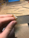 THE LETTER A RING 750 YELLOW GOLD