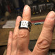 THE FUCK RING C 925 SILVER