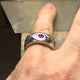 THE TRISTAN & ISOLDE 3NB 750 YELLOW GOLD RING PINK SAPPHIRE