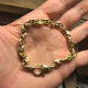 THE TRISTAN & ISOLDE XL LINK BRACELET 750 YELLOW GOLD L AURORA CLASP VS DIAMONDS