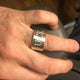 THE FUCK RING C 925 SILVER