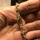 THE TRISTAN & ISOLDE XXLOC LINK 750 YELLOW GOLD L AURORA CLASP BRACELET WITH OVAL CONNECTORS VS DIAMONDS