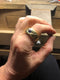 THE TRISTAN & ISOLDE 1 NB 750 YELLOW GOLD BLUE SAPPHIRE RING