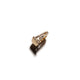 THE LETTER A RING 750 YELLOW GOLD VS DIAMONDS