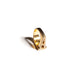 THE LETTER A RING 750 YELLOW GOLD VS DIAMONDS