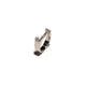 THE LETTER J RING 750 YELLOW GOLD VS DIAMONDS