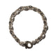 THE TRISTAN & ISOLDE XL LINK BRACELET 750 YELLOW GOLD L AURORA CLASP VS DIAMONDS
