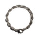 THE TRISTAN & ISOLDE XXLOC LINK 750 YELLOW GOLD L AURORA CLASP BRACELET WITH OVAL CONNECTORS VS DIAMONDS