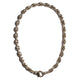 THE TRISTAN & ISOLDE XXLDC LINK 750 YELLOW GOLD AURORA CLASP NECKLACE WITH PAVE' VS DIAMOND CONNECTORS