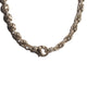 THE TRISTAN & ISOLDE XXLDC LINK 750 YELLOW GOLD AURORA CLASP NECKLACE WITH PAVE' VS DIAMOND CONNECTORS