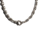 THE TRISTAN & ISOLDE XXLDC LINK 750 YELLOW GOLD AURORA CLASP NECKLACE WITH PAVE' VS DIAMOND CONNECTORS