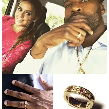 Baron Davis and Isabella Brewster