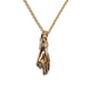 THE GYAN MUDRA XS 750 YELLOW GOLD AURORA CUFF NECKLACE VS DIAMONDS (Copy)