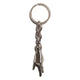 THE HORN L TRISTAN & ISOLDE L 925 SILVER PENDANT VS DIAMONDS BRAGE LINK KEYCHAIN