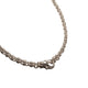 THE TRISTAN & ISOLDE DBL S/M LINK CHAIN 750 YELLOW GOLD L AURORA CLASP VS DIAMONDS