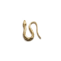 THE NAGUS 750 YELLOW GOLD EARRING VS DIAMONDS