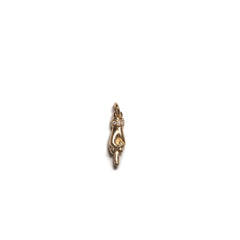 THE SERVANT XS 750 YELLOW GOLD AURORA CUFF PENDANT VS DIAMONDS